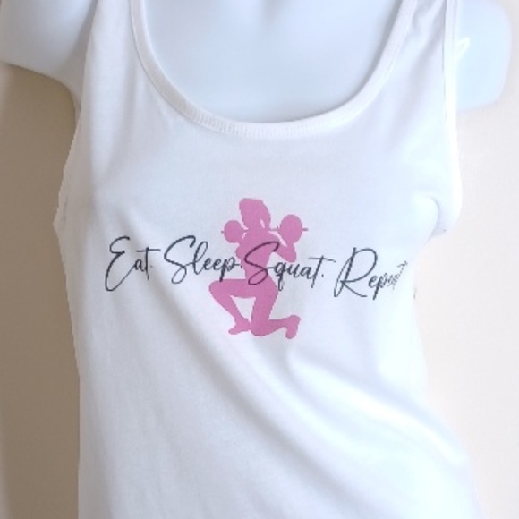 EAT SLEEP SQUAT REPEAT. Fine tune that booty takes determination. - Picture 1 of 12